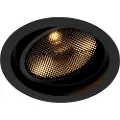 QAZQA Moderne indbygget spotlight sort justerbar - Coop 111 Honey