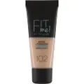Maybelline Fit Me! Matte + Poreless - 102 Fair Ivory