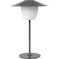 Blomus Bærbar bordlampe ANI 33 cm, LED, lysegrå, Blomus
