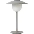 Blomus Bærbar bordlampe ANI 33 cm, LED, varm grå, Blomus