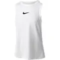 Nike Victory-Dri-FIT-tennistanktop til større børn (piger) - hvid