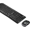 Logitech MK270 Combo Wireless - ND - Tastatur & Mus sæt - Nordisk - Sort