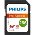 Philips Sdxc 256gb Class 10 Uhs-i U3 V30 A1 Hukommelseskort