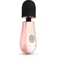 Huismerk Mini Wand - opladelig massage-vibrator (roseguld)
