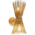QAZQA Art Deco væglampe guld 2-lys - Broom