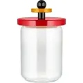 Alessi Køkken opbevaringskrukke 100 COLLECTION, 1 l, rød, glas, Alessi