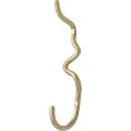 Ferm Living Håndklæde krog KRUVATUR 20 cm, messing, fast LIVING