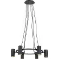 Markslöjd - Loftlampe PORTO 6L - Sort - Loftpendler - - Homeroom
