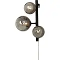 Aneta Lighting - Væglampe Molekyl - Sort - Væglamper - - Homeroom