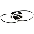 TRIO Design loftslampe sort inkl. LED 3-trins dæmpbar - Veni