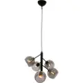 Aneta Lighting - Loftlampe Atom/røg - Sort - Loftpendler - - Homeroom