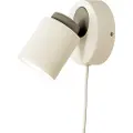 Aneta Lighting - Væglampe Rollo - Hvid - Væglamper - - Homeroom
