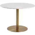 Fonq - Spisebord Cleo, Ø 105 cm - Hvid - Spiseborde - - Homeroom