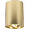 QAZQA Spotlight guld/messing vippbar og drejelig - Rondoo up