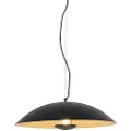 QAZQA Vintage pendellampe sort med guld 60 cm - Emilienne