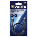 Varta Hurtigopladning Og Synkronisering Usb-c Til Usb-c Kabel 1 M