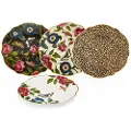 Spode - Tallerkener Creatures of Curiosity diameter 19 cm 4-pak - Flerfarvet - Asietter - - Homeroom