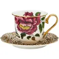 Spode - Tekop med underkop Creatures of Curiosity 25 cl - Flerfarvet - Kopper & krus - - Homeroom