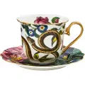 Spode - Tekop med underkop Creatures of Curiosity 35 cl - Flerfarvet - Kopper & krus - - Homeroom