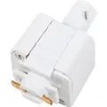 QAZQA Pendellampe adapter til 1-faset skinne hvid