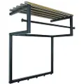 Spinder Design - Knagerække Rizzoli Black Edition - Sort - Væghylder - - Homeroom
