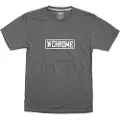 Chrome Horizontal Border T-shirt Med Korte ærmer
