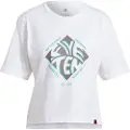Five Ten Cropped Graphic T-shirt Med Korte ærmer