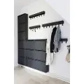 Spinder Design - Knagerække Dax Play 7 - Sort - Knager - - Homeroom