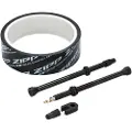 Zipp Tubeless Kit 26 Mm Tape/2 Universal Valves 100 Mm/1 Valve Core Wrench Reparationssæt