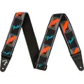 Fender Guitar Strap med Neon Monogram Blå/Orange