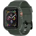 Spigen Rugged Armor Pro - green - Apple Watch 45mm/44mm