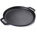 24hShop Grillfad i støbejern 30 cm med robust design