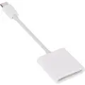 24hShop Hukommelseskortlæser med USB Type C - til SD-, SDHC- og SDXC-kort