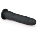 Easytoys Dildo Collection - sugekop silikonedildo (21cm) - sort