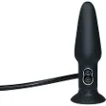 You2Toys True Black - oppustelig sort analvibrator
