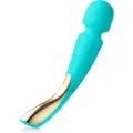 LELO Smart Wand 2 - stor - genopladelig massagevibrator (turkis)