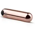 Huismerk Bullet - opladelig, mini stavvibrator (rosegold)