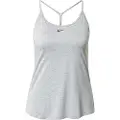 Nike Dri-FIT One Elastika-tanktop i standardpasform til kvinder - grå