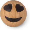 Spring Copenhagen - Emoji-kugle 7 cm - Natur - Pynteting - - Homeroom