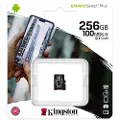 Kingston Canvas Select Plus Micro Sd Class 10 256gb Hukommelseskort