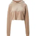 Urban Classics Cropped Velvet Oversized Hættetrøje