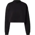 Urban Classics Cropped Oversized High Neck Crew Sweatshirt