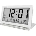 24hShop Rejsevækkeur Hvidt