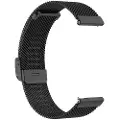 24hShop Urrem af metal 22 mm - Sort