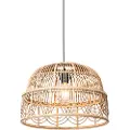 QAZQA Oriental Pendellampe Rattan 49 cm - Michelle
