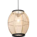 QAZQA Oriental Pendellampe Brun 35 cm - Rob
