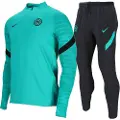 Nike Inter Fc 21/22 Sweatshirt Med Lynlås