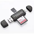 24.Se 2-i-1 hukommelseskortlæser USB / MicroUSB