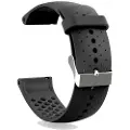 24hShop Perforeret silikonerem til Polar Vantage M, sort