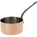 De Buyer Kasserolle INOCUIVRE 14 cm, støbejernshåndtag, kobber, de Buyer